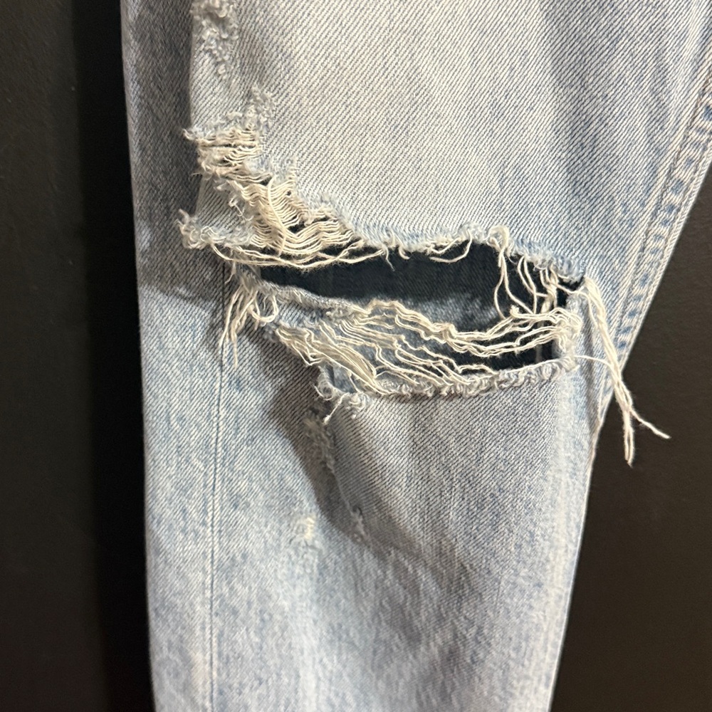 AGOLDE Jamie High Rise Classic Button Fly Jeans Size: 28 Inseam: 27” - Picture 5 of 9